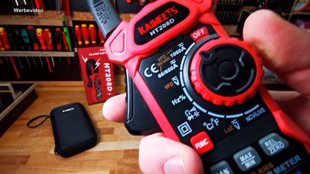 Kaiweets Flagship Zangenmultimeter HT208D AC/DC смотреть онлайн