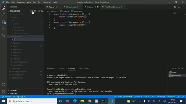 React Redux Tutorialin Hindi #06 || Constants in Redux смотреть онлайн