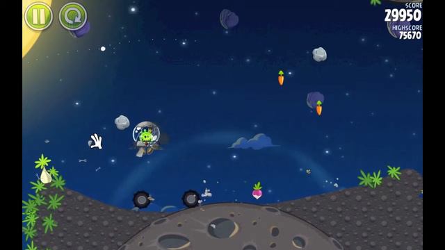 Angry Birds Space - Pig Bang: Level 30: 3 Star Walkthrough смотреть онлайн