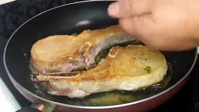 Свиная корейка с зеленым перцем под сливочным соусом Очень просто и безумно вкусно!!! смотреть онлайн