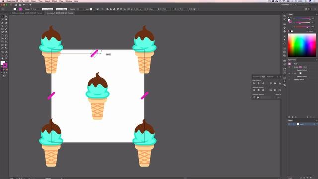 Паттерн в Adobe Illustrator (2 из 2) | Создание паттерна смотреть онлайн