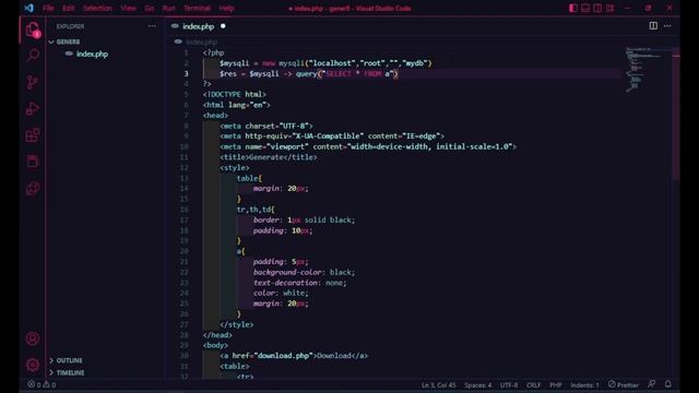 Export database data to an excel file using PHP смотреть онлайн