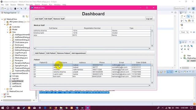 Medical Clinic Software | Java Application on MVC pattern | Hospital Management System смотреть онлайн
