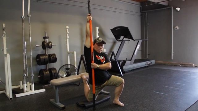 The Couch Stretch Made Better #2 - Stick Mobility Exercise смотреть онлайн