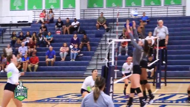 Lancer's Volleyball | Recap vs. Waubonsee CC | Fall 2017 смотреть онлайн