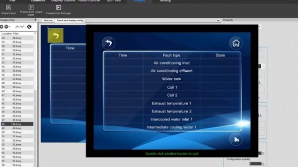 DWIN T5L DGUSII приложении измерения параметров воздуха