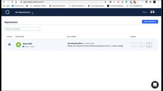 Setup Your Project on GitHub and Codacy смотреть онлайн