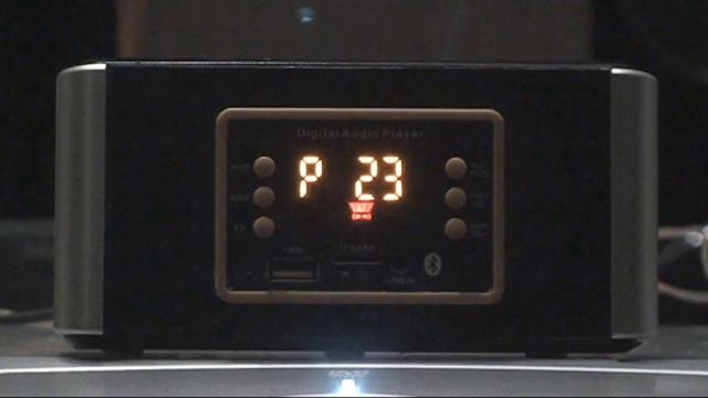 обзор аудио приставки Digital audio player с блютуз , MP3. FM смотреть онлайн