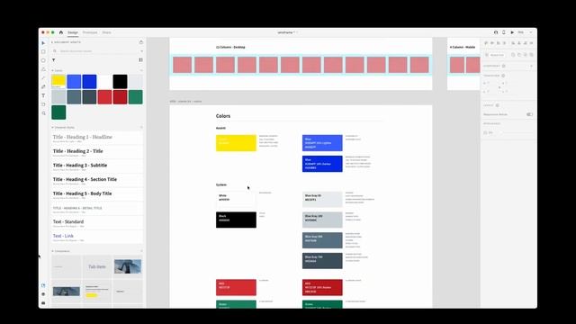 Adobe Experience Manager (AEM) -  Prototype your Design System with Adobe XD