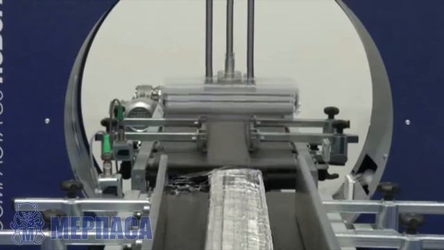 Горизонтальный обмотчик стрейч пленкой Compacta S6 Robopac Мерпаса смотреть онлайн