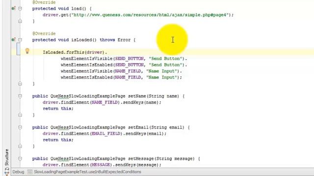 How to Create Helper Classes for SlowLoadableComponent Page Objects in WebDriver using Java смотреть онлайн