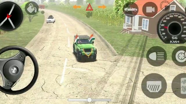 Dollar Song Modified Green Thar? || New Mahindra Thar Offroad Gameplay || Gadi Wala Game смотреть онлайн