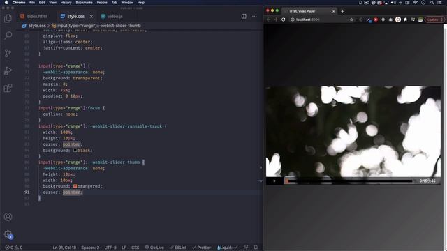 Custom HTML5 Video Player (3/3) CSS and Progress Bar смотреть онлайн
