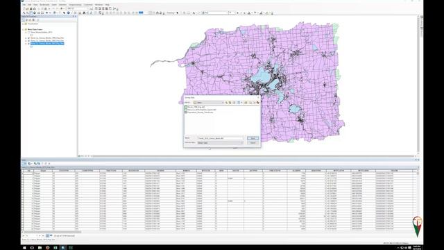 ArcMAP attribute table export to dBase (.dbf) file to excel смотреть онлайн
