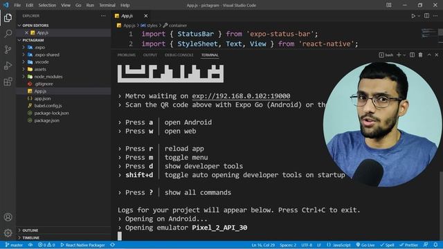 Your First App WIth React Native #turnc Day 2 смотреть онлайн