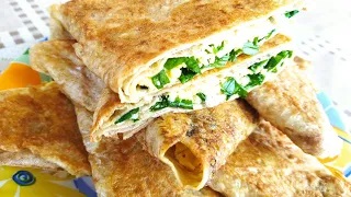 Очень быстрые пирожки с черемшой! Мы на них подсели! #готовлю на даче#