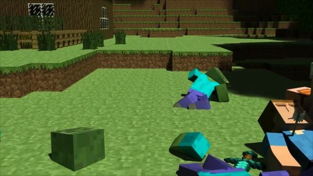 Minecraft Приключения Стива - Первая Кровь Эпизод 5 HD смотреть онлайн