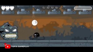 RED BALL 4 : DUO BLACK AND WHITE BALL VS DUO ALL BOSSES "BATTLE FUSION MULTIPLE STRIKE GAMEPLAY"