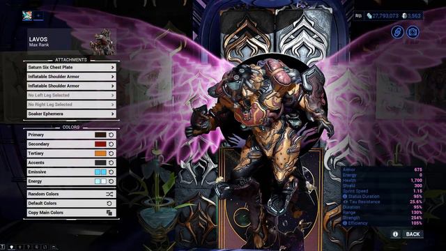 Warframe | Fashion Frame | Lavos : Aquatic Shock Trooper смотреть онлайн