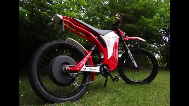 Sparta with the World's First Asynchronous Wheel Hub Motor without permanent magnets смотреть онлайн