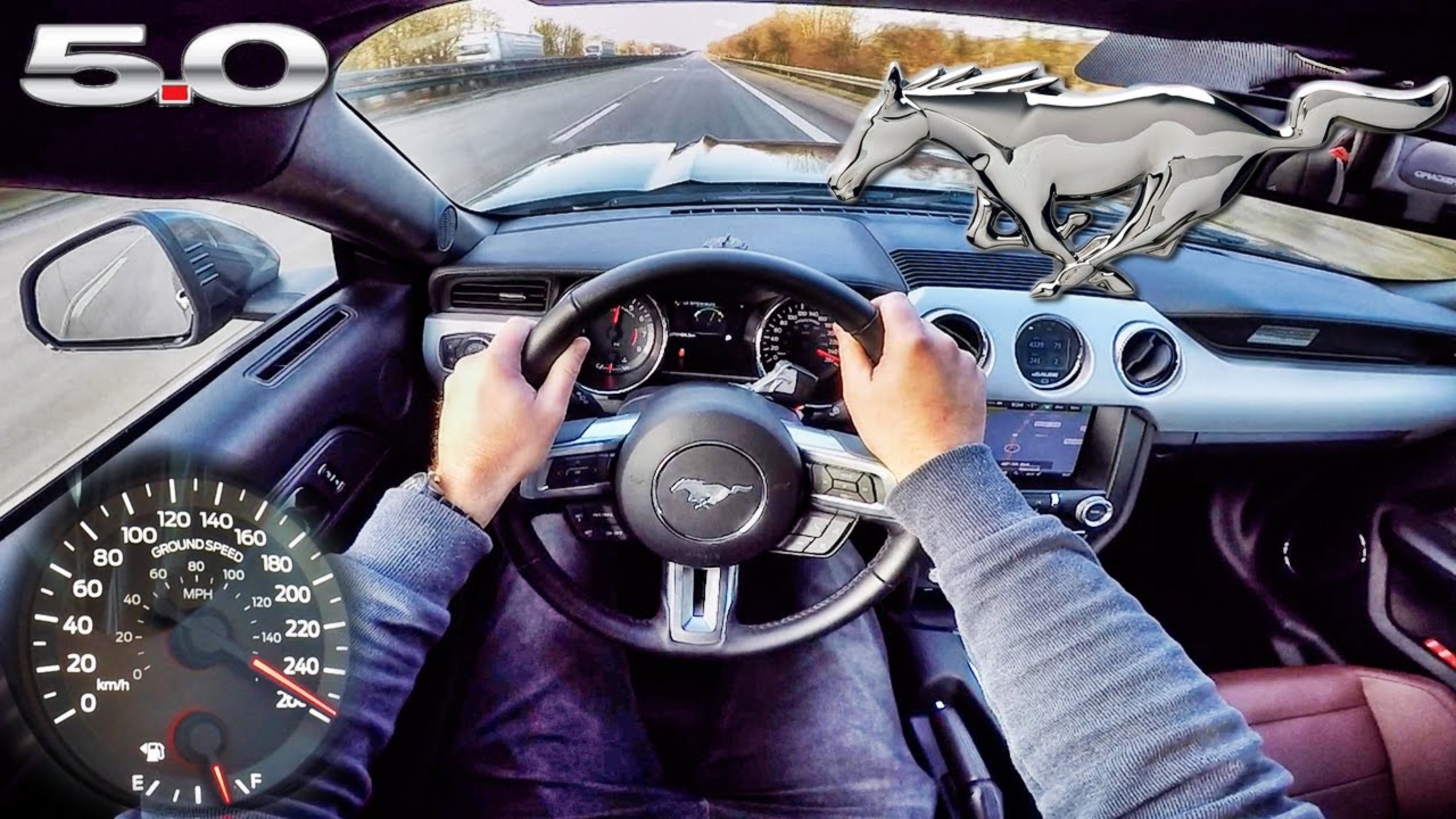 Ford Mustang GT 5.0 | РАЗГОН И МАКСИМАЛЬНАЯ СКОРОСТЬ AutoTopNL смотреть онлайн
