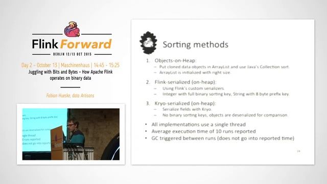 Flink Forward 2015: Fabian Hueske – Juggling with Bits and Bytes смотреть онлайн