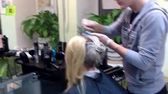 Гринюр + окрашивание Inoa смотреть онлайн