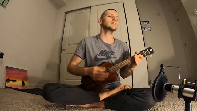 IZ - Over the rainbow(ukulele cover) смотреть онлайн