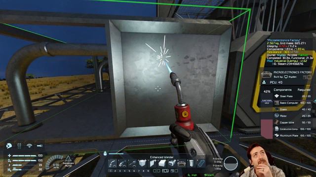 Space Engineers Industrial Overhaul #7 - Mining Ship & Seismic Surveying! смотреть онлайн