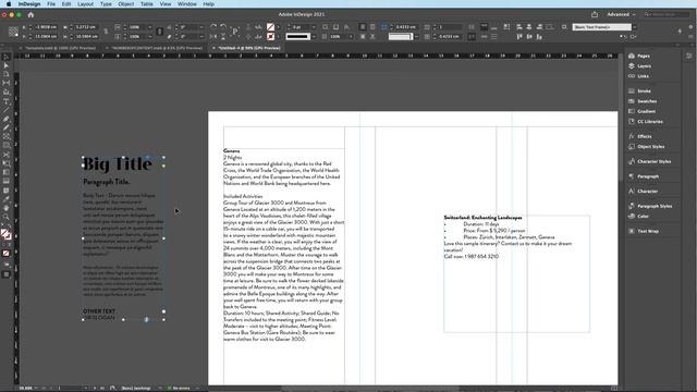 InDesign - Cách tư duy sắp xếp bố cục nội dung để thiết kế trifold brochure nhanh chóng, hiệu quả смотреть онлайн