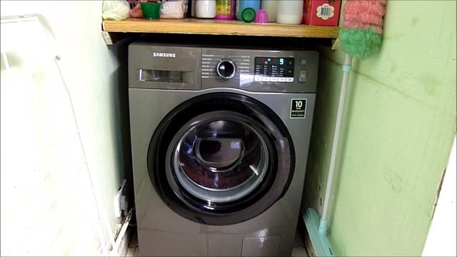 SAMSUNG ECO BUBBLE WASHING MACHINE 9kg - MIX LOAD WASH CYCLE