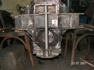 Начало изготовления поворотного узла для переломки.