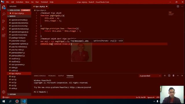 #Modul 3 #12. Tipe Objek Dalam JavaScript.Node.Js смотреть онлайн