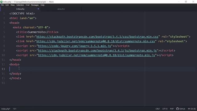 Summernote Basic Tutorial | Use In Your Web Applications смотреть онлайн