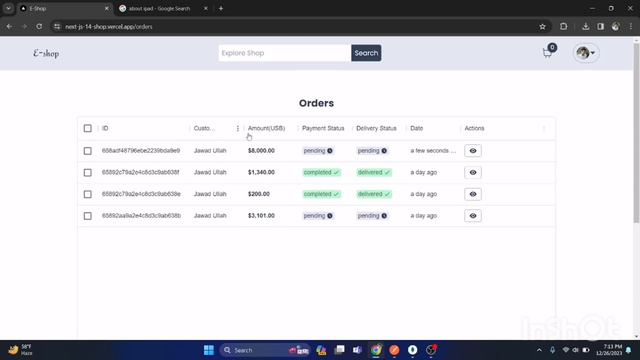 Next Js 14 Shop, Next-Auth,Stripe,TypeScript,MongoDB,MUI Date Grid,Tailwind CSS,Firebase,Chart.js смотреть онлайн