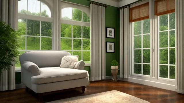 Immersive Home Forest Rainfall: Relaxing Sounds and Serene Views смотреть онлайн