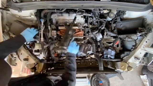 ACURA MDX SH-AWD 2nd gen 3.7L (06-13) Engine Replacement Prep - “PART 2” time-lapse смотреть онлайн