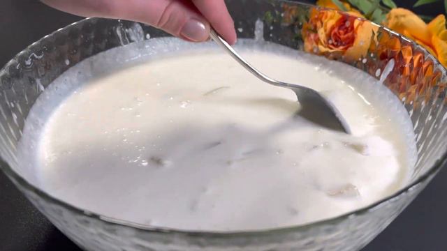 Nachtisch In 5 Minuten! Alle Suchen Dieses Rezept! Kein Backofen! Gesund Und Schnell! Drei Zutaten