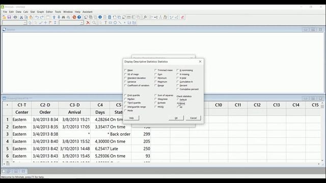 Анализ в Minitab 18 | Analysis with Minitab 18 смотреть онлайн