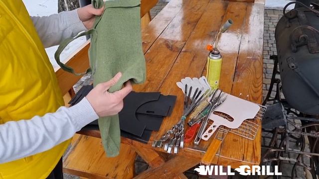 Разборный мангал с прочной сумкой   Collable Brazier With Bag