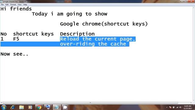 Short key for reload the current page in google chrome part-6 смотреть онлайн