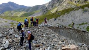 Безенги. День 4 - Безенгийская стена и радиальный маршрут на Баран-Кош. Ледник Безенги.