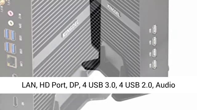 Kingdel NC860 Powerful Mini PC, Fanless Desktop Computer, Intel i7 8550U 8th Gen 4 Cores CPU, 16GB смотреть онлайн