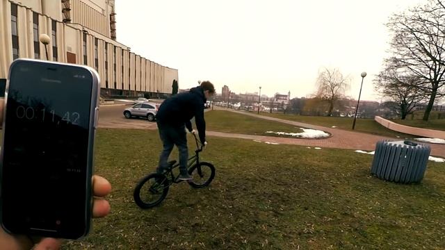 КТО ПОСЛЕДНИЙ УПАДЁТ С ВЕЛОСИПЕДА? ПРОСТОЯЛИ ДОЛЬШЕ ЧЕМ ДИМА ЯСТРУБ И DIMA BAR смотреть онлайн