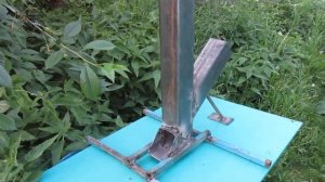 Ракетная Печь - Как сделать Печь своими руками из профильной трубы 80Х80 мм