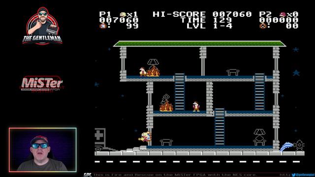 Fire and Rescue / MiSTer FPGA / NES смотреть онлайн