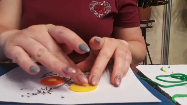 Пластилиновая живопись из шприца смотреть онлайн