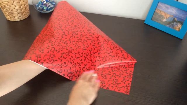 Декоративная пленка Sonja, красный, Alkor 2800032 (380-0032). Www.stickbox.ru