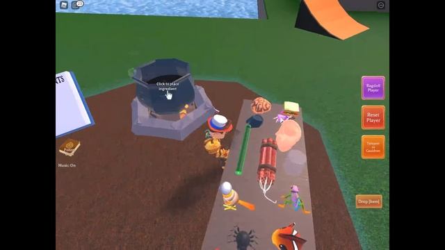 Роблокс, все ингредиенты в "Wacky Wizards" смотреть онлайн