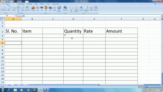 MS Excel Shortcut Key : How to Insert Column and Row смотреть онлайн